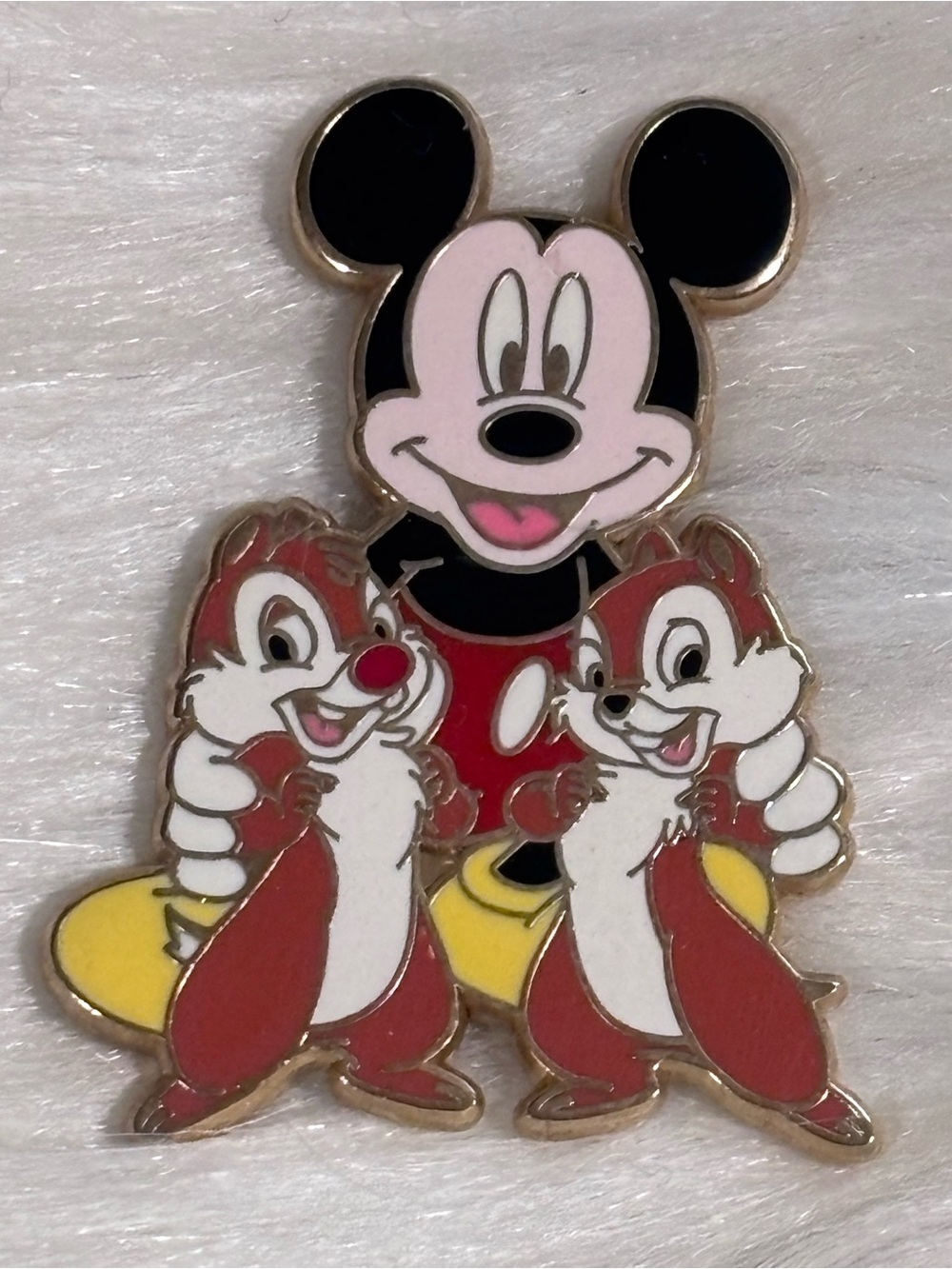 Disney Friends Are Forever Mickey Mouse, Chip & Dale Best Pals Trading Pin 2008